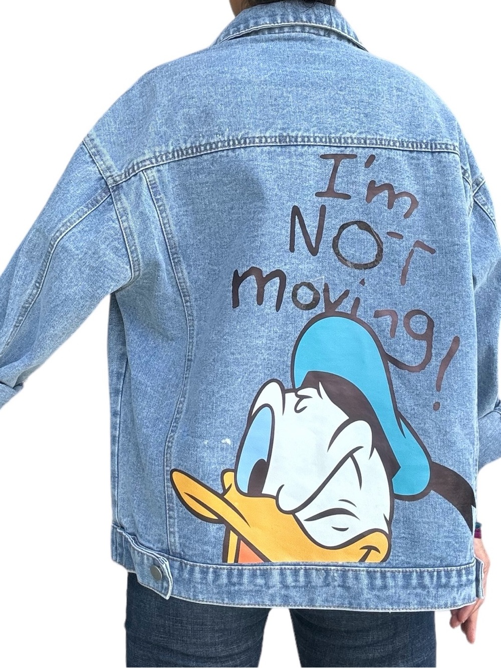 Graphic Donald Duck Denim Jacket - Picture 2 of 7